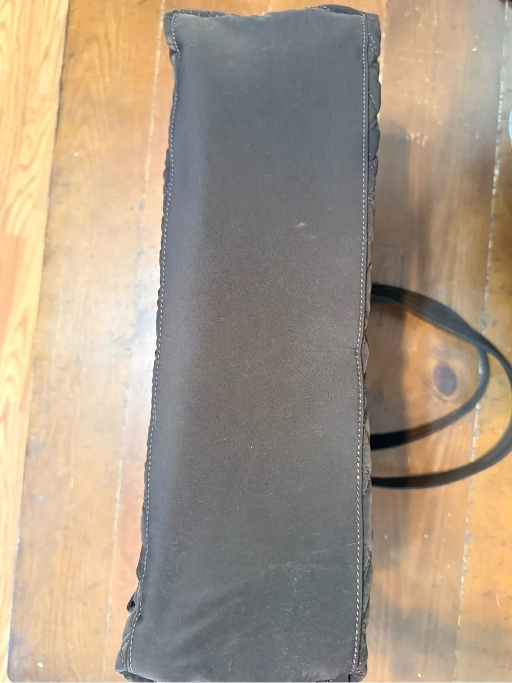 Vera Bradley Quilted Brown Laptop Tote